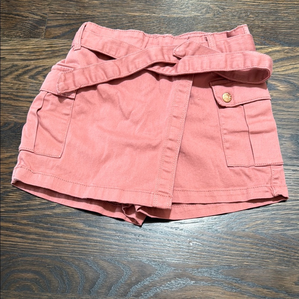 BCBGirls Pink Skort with Wrap Design